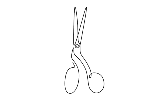 Animated Scissors Linear: The Motion Design Asset
