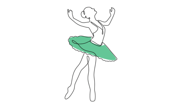 The Animated Ballerina Dancer Font: A Study in Graceful Typography