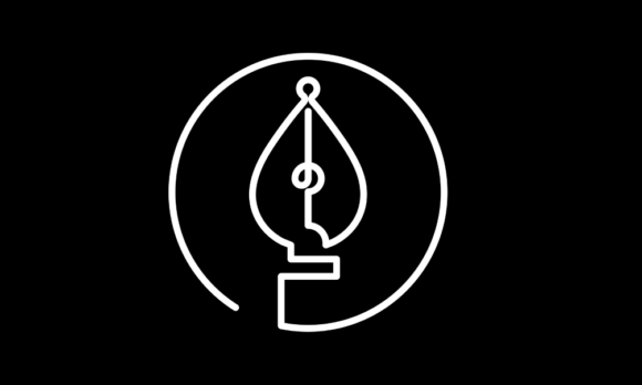 The Elegant Motion of Animated Line Art of a Fountain Pen Nib